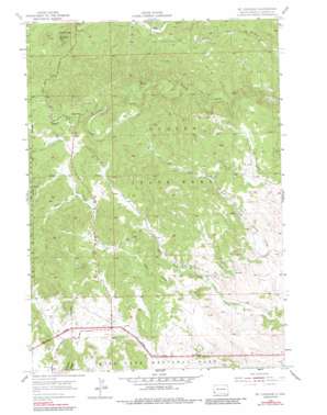 Mount Coolidge topo map