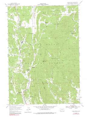 Cicero Peak USGS topographic map 43103f5