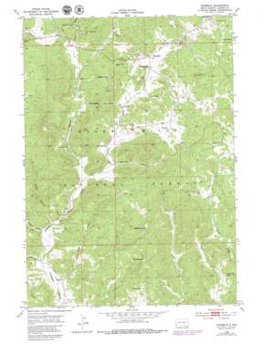 Fourmile USGS topographic map 43103f6