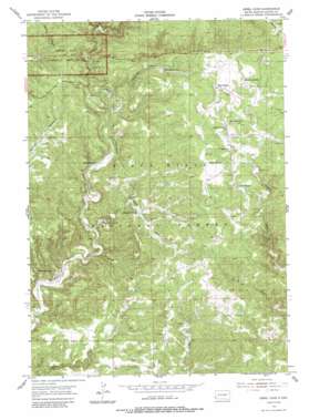 Jewel Cave USGS topographic map 43103f7
