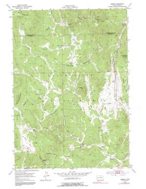 Berne USGS topographic map 43103g6