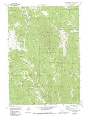 Medicine Mountain USGS topographic map 43103h6