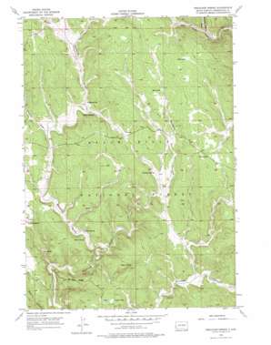 Preacher Spring USGS topographic map 43103h8