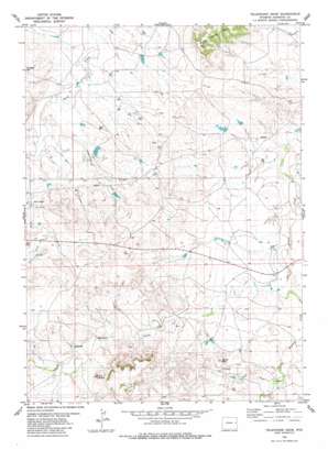 Telephone Draw USGS topographic map 43104a4