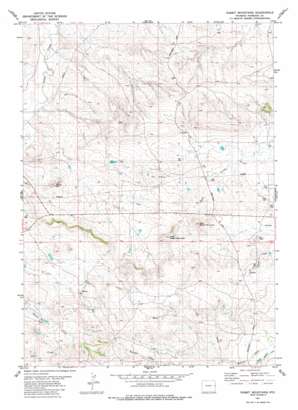 Rabbit Mountains USGS topographic map 43104a5