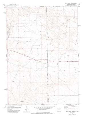 Mule Creek SE USGS topographic map 43104c1