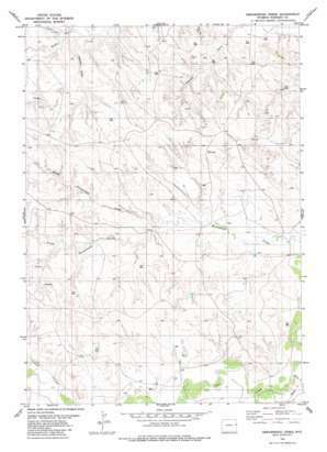 Greasewood Creek USGS topographic map 43104c4
