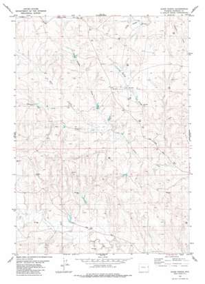 Dixon Ranch topo map