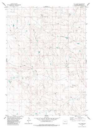 Calf Draw USGS topographic map 43104c7