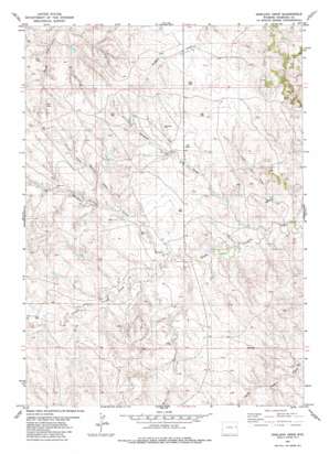 Garland Draw USGS topographic map 43104d6