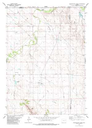 Wagonhound Creek USGS topographic map 43104d8