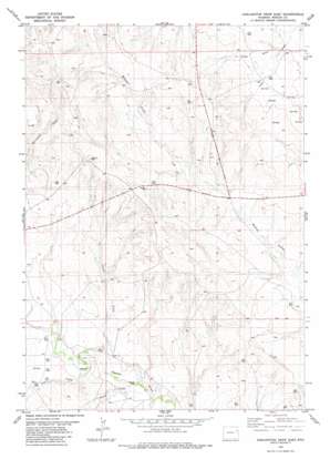 Darlington Draw East USGS topographic map 43104f7