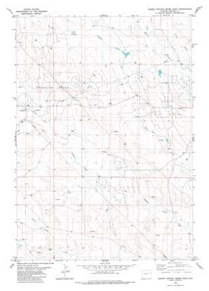 Sheep Canyon Creek East USGS topographic map 43104h5