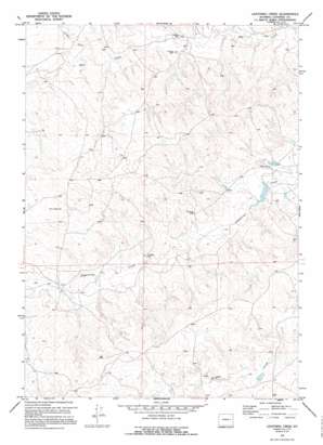 Lightning Creek USGS topographic map 43105a2