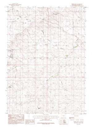 Bobby Draw USGS topographic map 43105a4