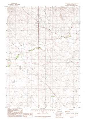 Dugout Creek South USGS topographic map 43105c3