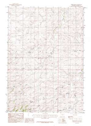 Marsh Draw topo map