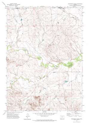 Fiddleback Ranch topo map