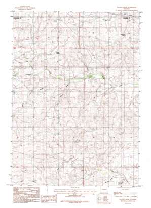 Macken Draw USGS topographic map 43105d6