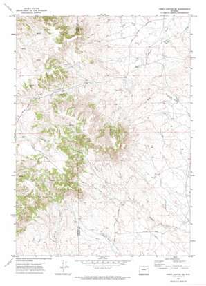 Piney Canyon SE USGS topographic map 43105e1