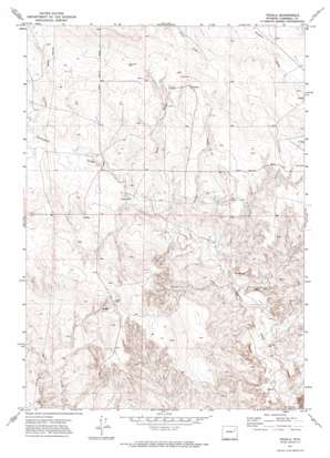 Teckla USGS topographic map 43105e3