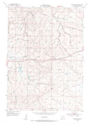 Artesian Draw USGS topographic map 43105e8