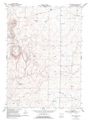 South Butte topo map