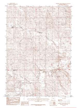 Threemile Creek Reservoir USGS topographic map 43105h5