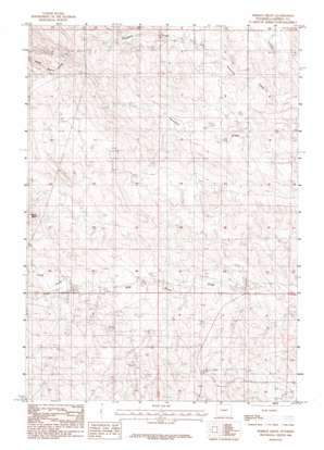 Pepsson Draw USGS topographic map 43105h6