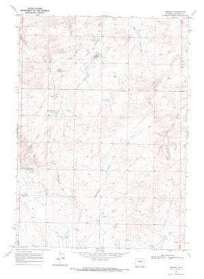 Merino USGS topographic map 43106b5
