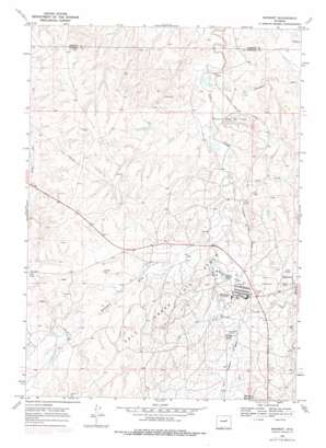 Midwest topo map