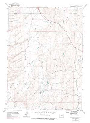Government Creek USGS topographic map 43106d4