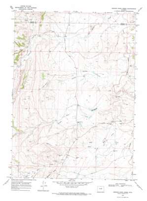 Broken Horn Creek USGS topographic map 43106d6
