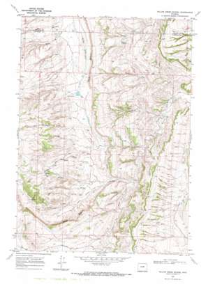 Willow Creek School USGS topographic map 43106d7