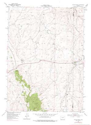 Taylor Ranch topo map