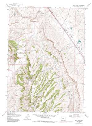 Wall Creek USGS topographic map 43106e5