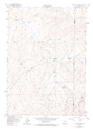 Dry Fork Ranch topo map