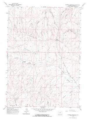 Fourmile Reservoir USGS topographic map 43106g4
