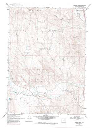 Hibbard Draw USGS topographic map 43106g6