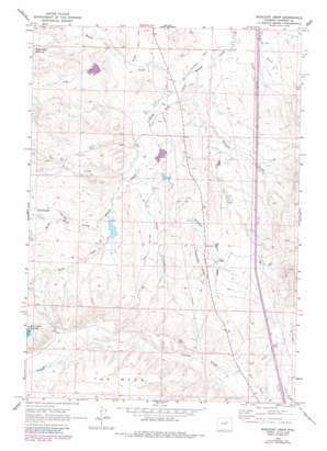 Schlicht Draw USGS topographic map 43106h6
