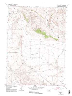 Waltman NW USGS topographic map 43107b2