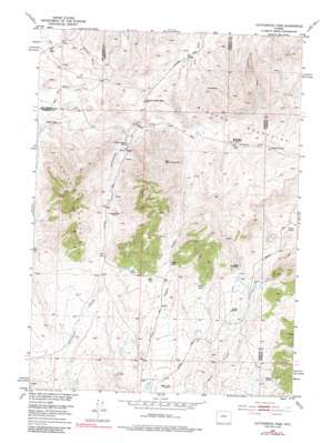 Cottonwood Pass topo map