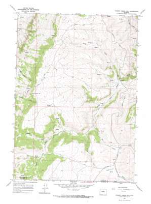 Cherry Creek Hill USGS topographic map 43107e2