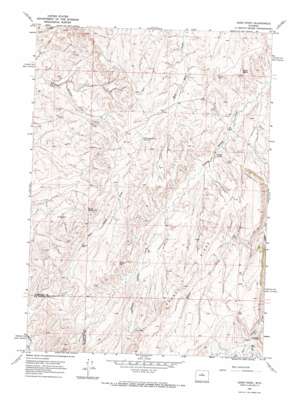 Sand Point topo map