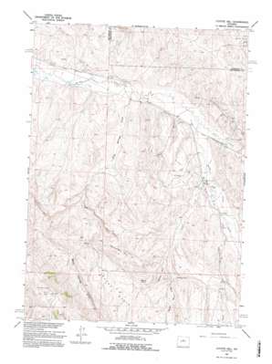 Coyote Hill USGS topographic map 43107f8