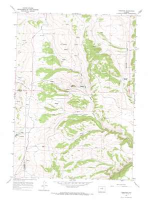 Tabletop USGS topographic map 43107g1