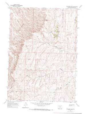 Deadline Draw USGS topographic map 43107g5