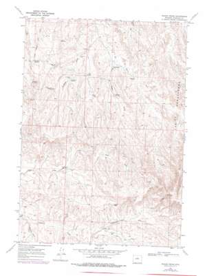 Wagon Prong USGS topographic map 43107g6