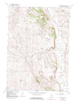 Joe Emge Creek USGS topographic map 43107h4