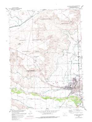 Riverton West USGS topographic map 43108a4